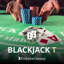 21bit Casino NL · Blackjack VIP T (Evolution)