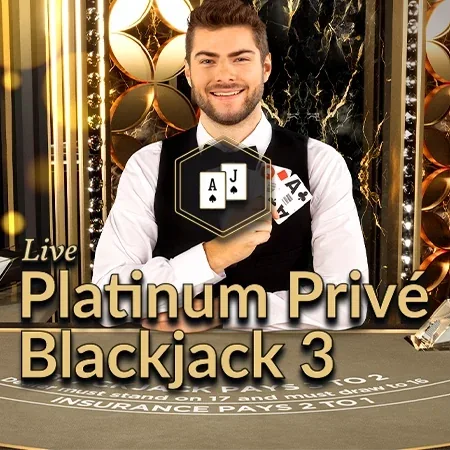 21bit Casino NL: Platinum Privé Blackjack 3 — spel van Evolution
